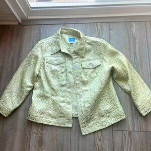 Lara Lane Size 12 Gold Jacket